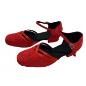 HAILEY RED LACE